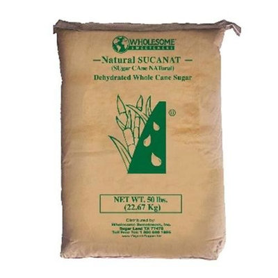 WHLSOM Sucanat Sweetner, lb (pack of 50 )
