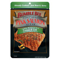 Bumble Bee Prime Fillet Lemon and Dill-Flavored Pink Salmon Steak 4-