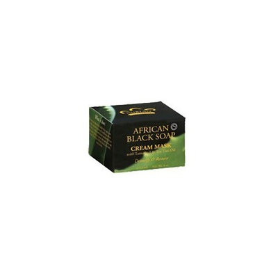 Nubian Heritage African Black Soap Cream Mask 4 Ounces