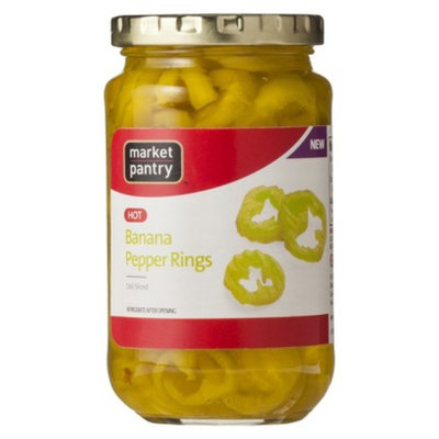 market pantry Market Pantry Hot Banana Pepper Rings 12 oz