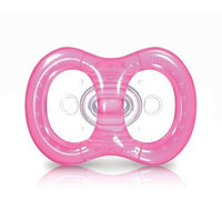 Nuby 2 Pack Classic Oval Softflex Pacifier, 6 Months, Colors May Vary