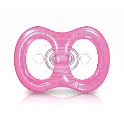 Nuby 2 Pack Classic Oval Softflex Pacifier, 6 Months, Colors May Vary