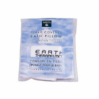 Earth Therapeutics Terry Covered Bath Pillow White 1 Unit