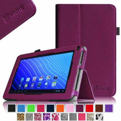 Fintie Folio Premium PU Leather Case Stand Cover for Double Power M series EM63 7