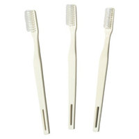 Medline MEDLINE beige TOOTHBRUSH,INDIVWRAPPED,30 TUFT - 144ct