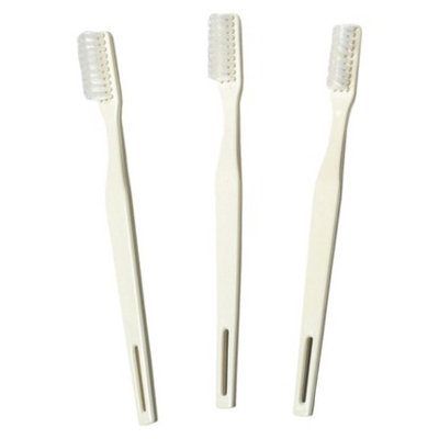Medline MEDLINE beige TOOTHBRUSH,INDIVWRAPPED,30 TUFT - 144ct