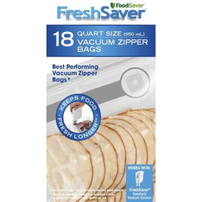 Foodsaver FoodSaver Quart Vacuum Zipper Bags