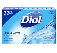 Dial® Spring Water Antibacterial Deodorant Soap