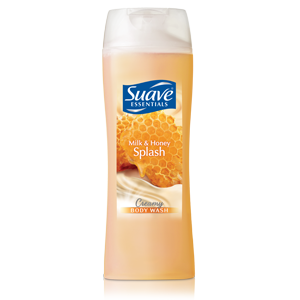 Suave® Essentials Creamy Milk & Honey Splash Body Wash