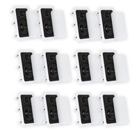 Theater Solutions In Wall Speakers Home Theater Surround Sound 1920 Watts 6 Pair Pack 6CS5W