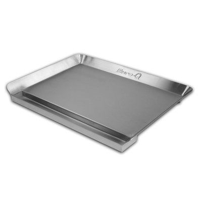 Little Griddle Inc. Little Griddle Essential Series Euro-Q - Full-Size, Low Profile Stainless Steel Griddle