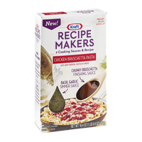 Kraft Recipe Makers Cooking Sauces Skillet Recipe Chicken Bruschetta Pasta