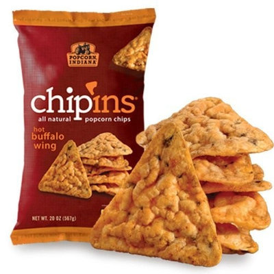 Popcorn Indiana Chip'ins Hot Buffalo Wing Popcorn Chips