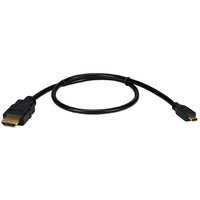 QVS HDAD-4.5M HDMI to Micro-HDMI Ethernet 1080p HD Camera Cable, 4.5m
