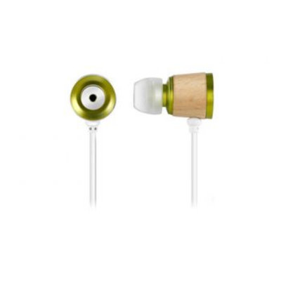 Zenex EP5497 Wooden Chamber Headphones Green - SIERRA ACCESSORIES
