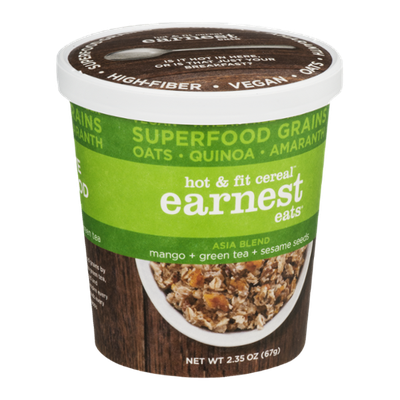Earnest Eats Hot & Fit Cereal Asia Blend