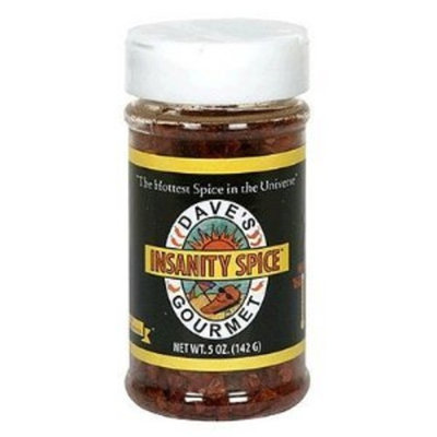 Daves Gourmet Dave's Gourmet Insanity Spice, 5-Ounce Bottle (Pack of 4)