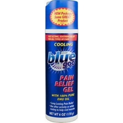 Cooling Blue Goo Pain Relief Gel Blue Goo Pain Relief Gel 6oz.