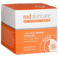 MD Skincare Dr. Dennis Gross Skincare EZ4U 4-In-1 Facial Treatment, 30 Count