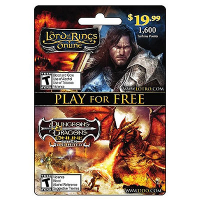 inComm Turbine Combo Card (Lotr Online / D & D Online) $19.99