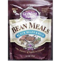 Grandma Maud's Premium Black Beans and Rice Bean Meal, 6.2-Ounce (Pack of 12)