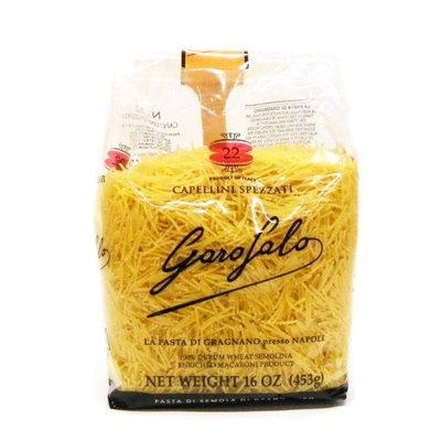 Garofalo Cappelini Spezzati, 16-Ounce (Pack of 4)