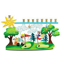 Core Distribution Golf Menorah by Karen Rossi