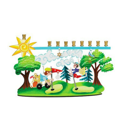 Core Distribution Golf Menorah by Karen Rossi