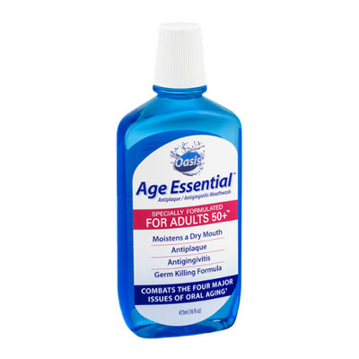Oasis Age Essential Antiplaque/Antigingivitis Mouthwash