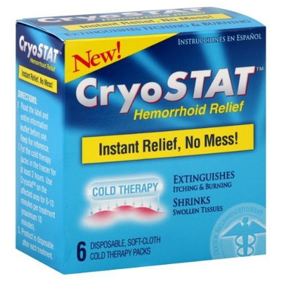 Lil' Drug Store CryoStat Hemorrhoid Relief disposable cold therapy packs 6 ct.