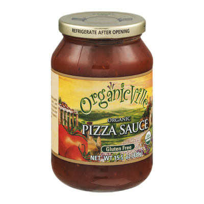 Organic Ville Pizza Sauce Organic