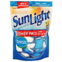 SunLight 20 Count Lemon Scent Power Pacs Case Pack 6