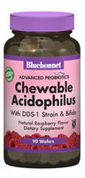 Advanced Probiotics Chewable Acidophilus Raspberry Bluebonnet 90 Chewable