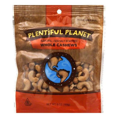 Plentiful Planet Nut Cashew 320 Roasted Bag (Pack Of 6)