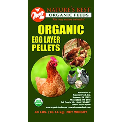 Horseloverz Natures Best Organic Egg Layer 16% Crumble 40 Lb