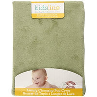 Kidsline Kids Line Luxury Contour Changing Pad Cover, Sage