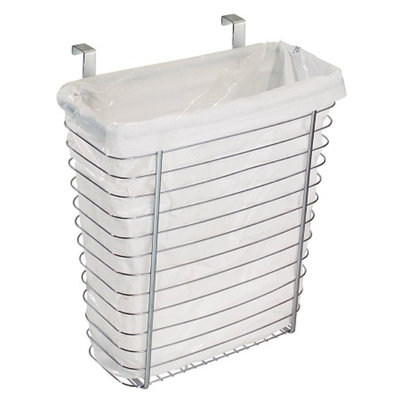 interDesign Axis Over-The-Cabinet Waste/Storage Basket, 1 ea