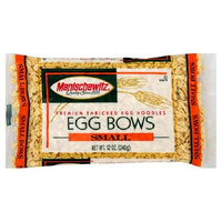MANISCHEWITZ Small Bow Ties, 12-Ounce Bags (Pack of 12)