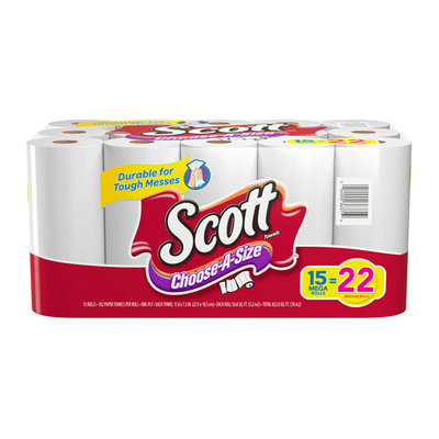 Scott Choose-A-Size Mega Roll Paper Towels
