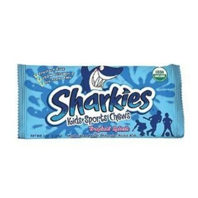 Sharkies Organic Tropical Splash Sport Chew 1.58 oz. (Pack of 12)