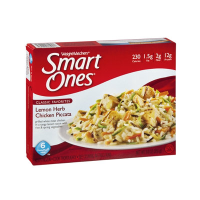 Weight Watchers Smart Ones Classic Favorites Lemon Herb Chicken Piccata