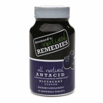 Brainard's Natural Remedies All Natural Antacid Chewable Tablets