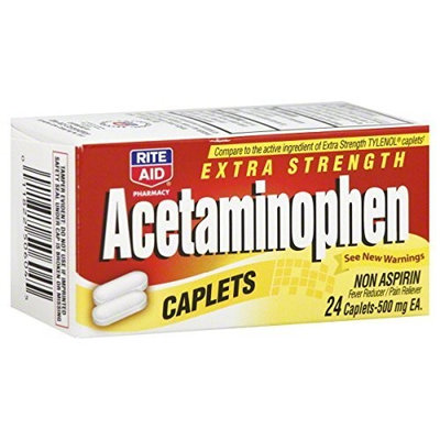 Rite Aid Brand Rite Aid Acetaminophen, 24 ea