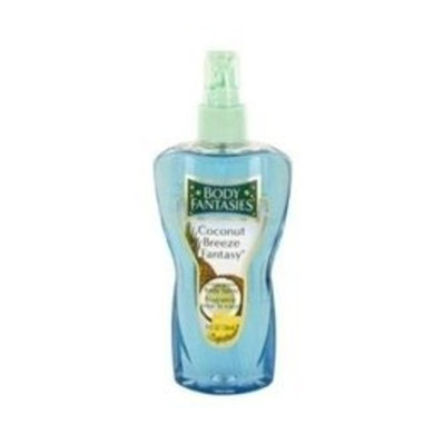 Body Fantasies Coconut Breeze Fantasy By Parfums De Coeur Body Spray 8 Oz For Women