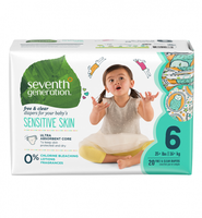Seventh Generation Free and Clear Size 6 Baby Diapers