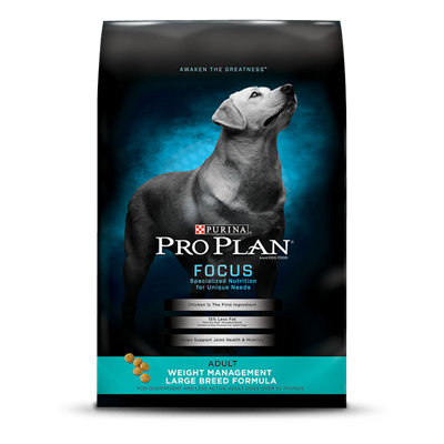PRO PLAN® FOCUS ADULT Weight Management Large Breed Formula