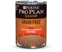 PRO PLAN® SAVOR GRAIN FREE ADULT Classic Chicken & Carrots Entree