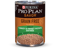PRO PLAN® SAVOR GRAIN FREE ADULT Classic Turkey & Sweet Potato Entree