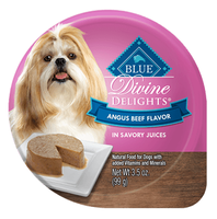 THE BLUE BUFFALO CO. BLUE™ Divine Delights® Angus Beef Flavor in Savory Juices For Small Breed Adult Dogs