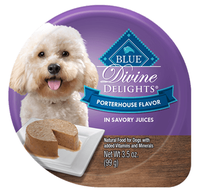 THE BLUE BUFFALO CO. BLUE™ Divine Delights® Porterhouse Flavor in Savory Juices For Small Breed Adult Dogs
